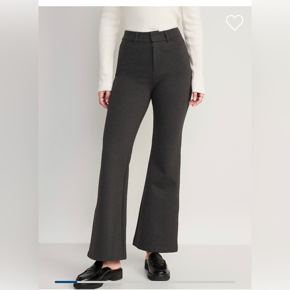Brand new old navy high waisted flare dress pants. Never worn. 1 in each color